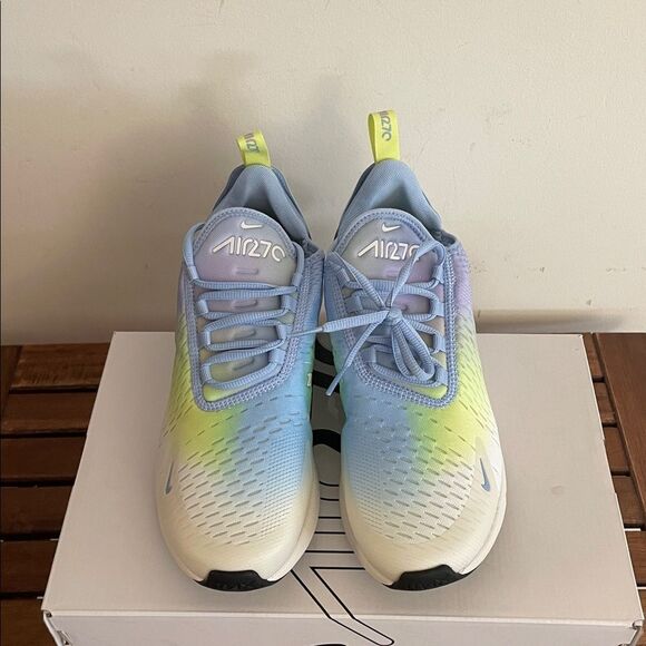 Nike Air Max 270 Aluminum/Metallic Silver US Women Sz 8.5/UK 6/EU 40(IB7937-468) - Picture 4 of 12